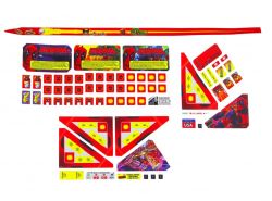 Deadpool Pro, Premium & LE Full Playfield Decal Set